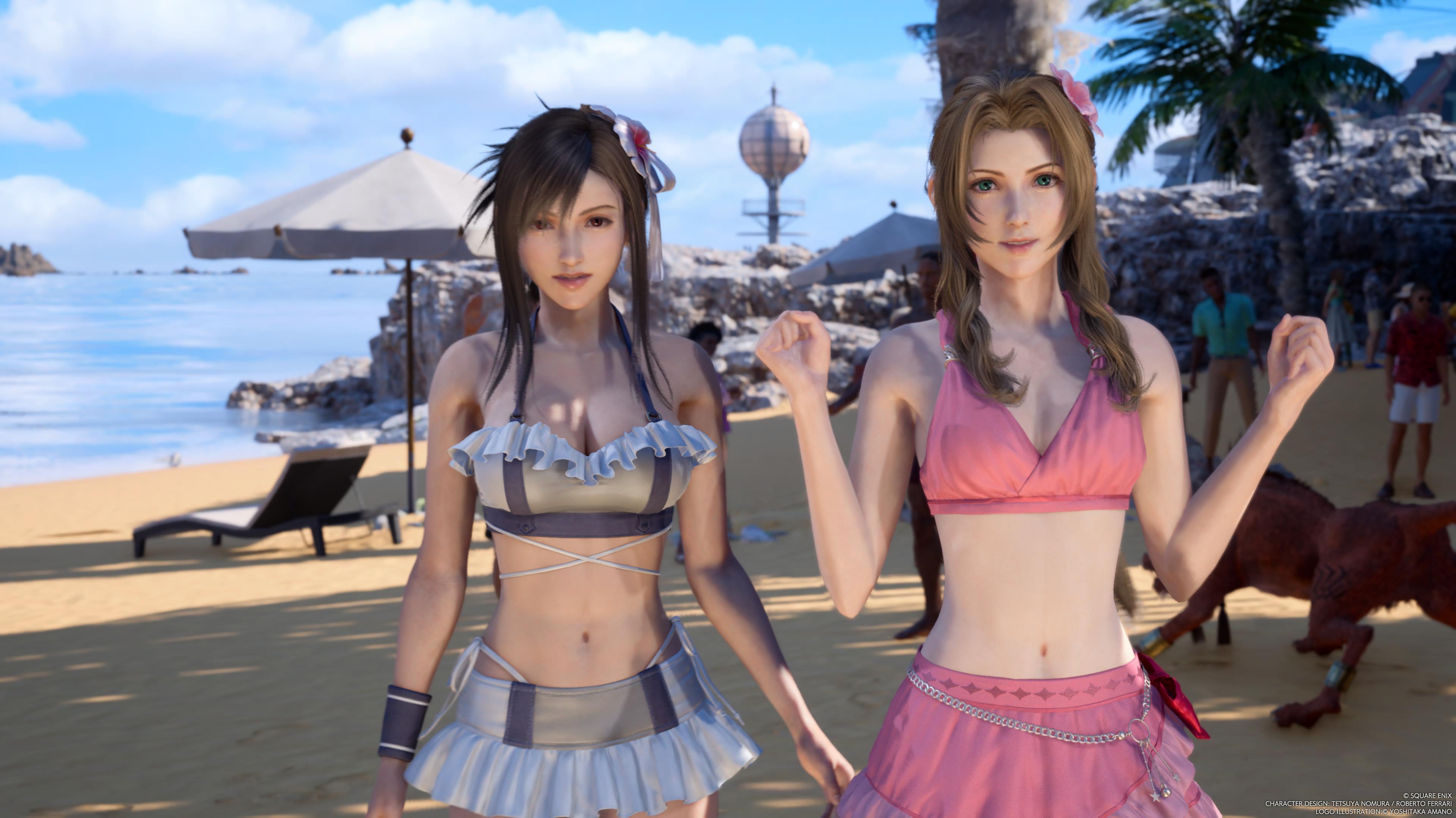Beach scene